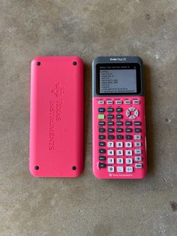 Ti 84 plus CE graphics calculator