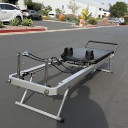 New Foldable Pilates Reformer Machine for Home and Gym 300 Ibs Cap