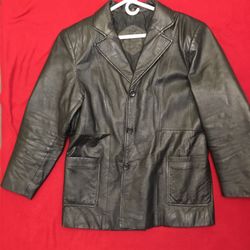 LEATHER JACKET MEDIUM LADIES