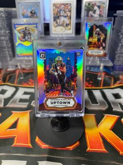 Tetairoa McMillan Donruss Optic Uptown RC Holo