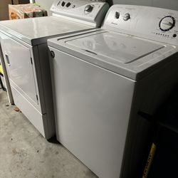 Washer And Dryer Maytag Set - White Top Load