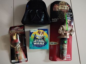 Vintage Star Wars Episode I merchandising bundle
