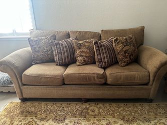 Brown color sofa