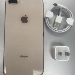 Factory unlocked apple iphone 8 plus 64 gb , store warranty 