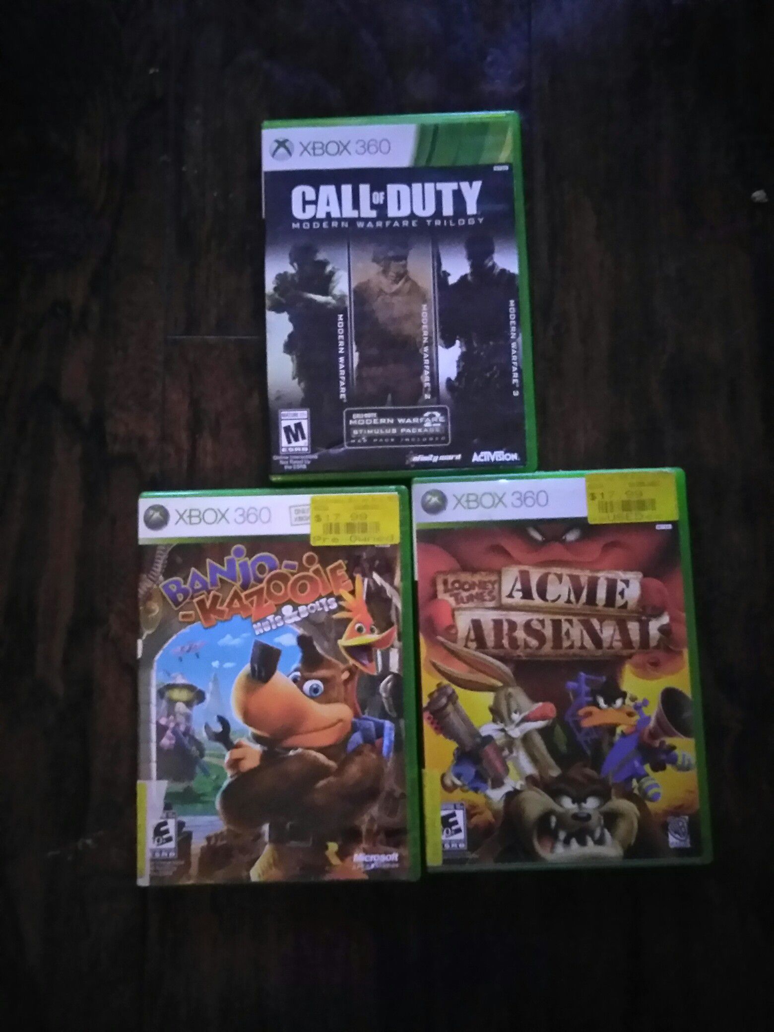 Xbox 360 games 6 games for $20(No Scratches)