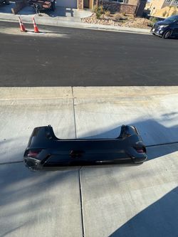 2019 Nissan Sentra SV rear bumper