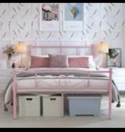 full size metal bed