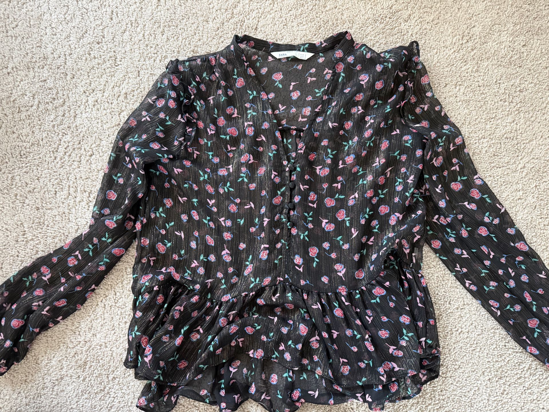Zara blouse size S