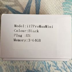 I17 Pro Max 5G Unlocked Smartphone 4.5" Compact 3G+64GB Dual SIM Android Phone