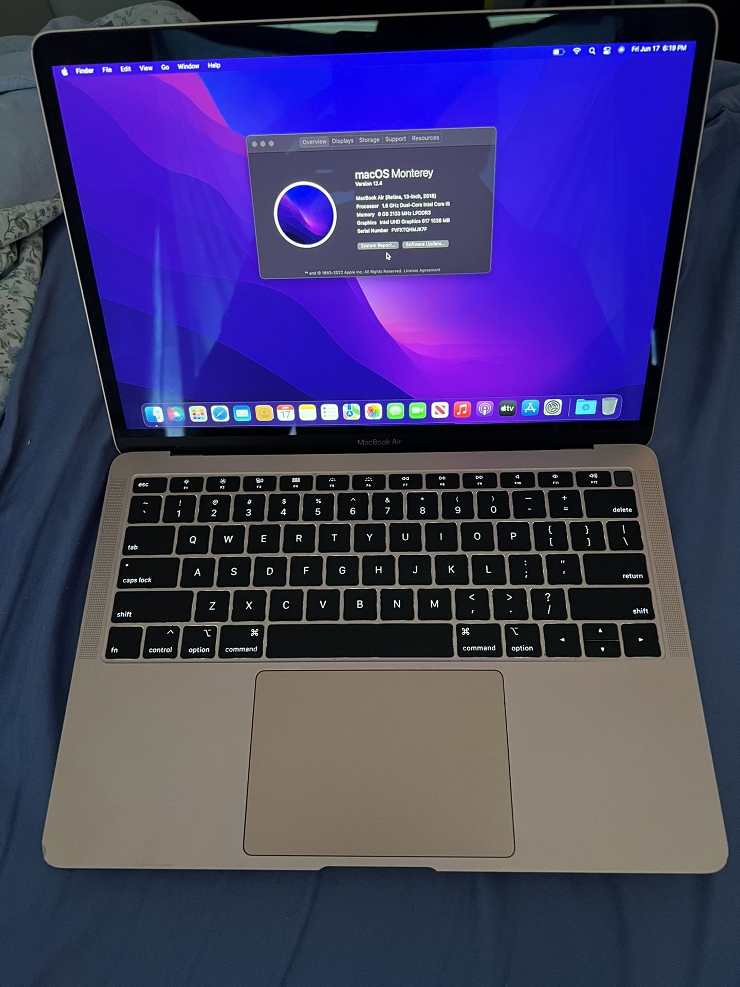 2018 MacBook Air Rose Gold