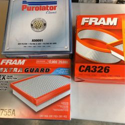 Automobile Air Filters (3) New