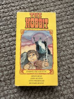The Hobbit VHS- 1991