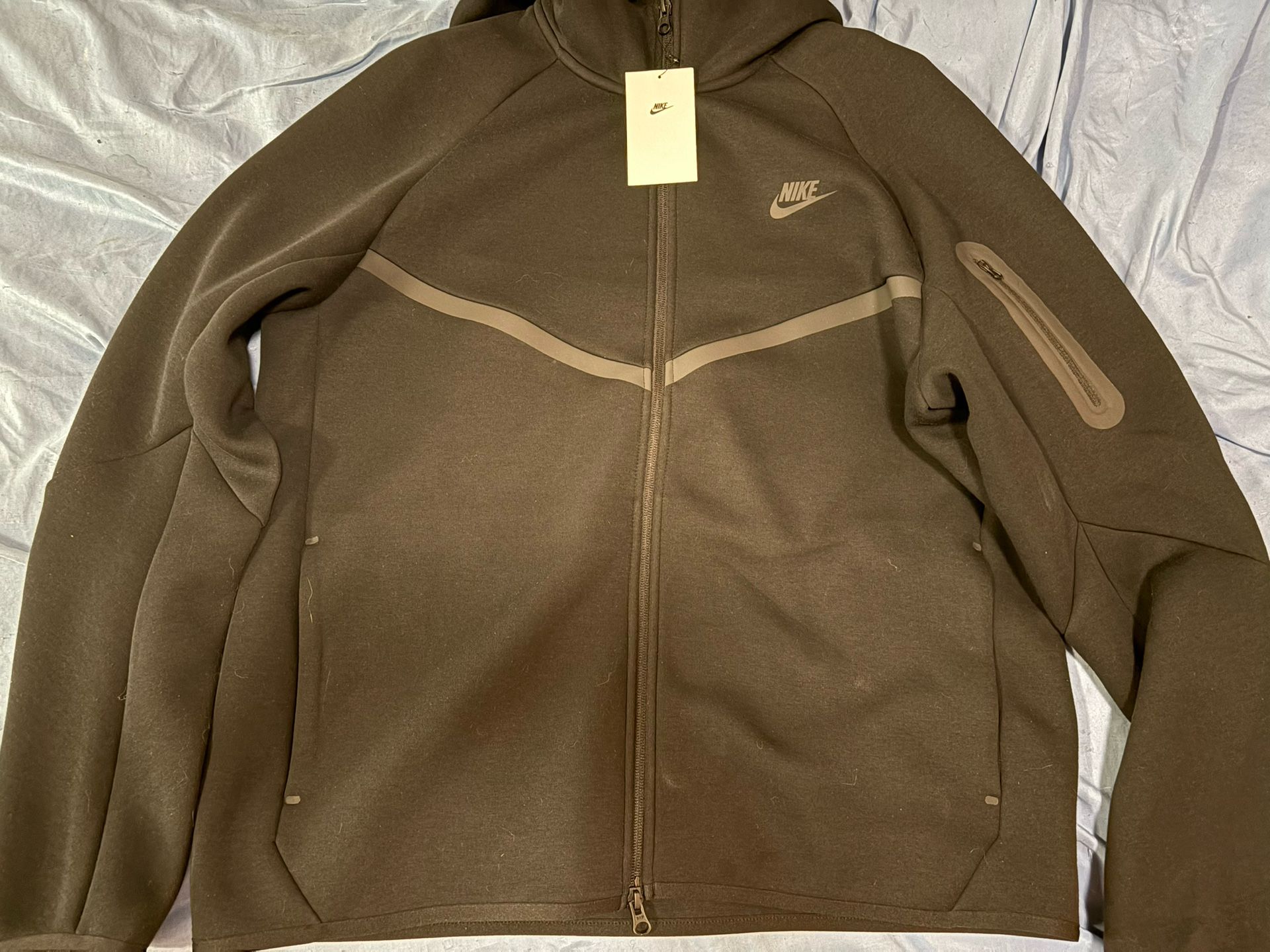 Large Black Nike Tech Hoodie