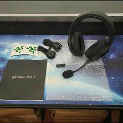Razer Barracuda X Wireless Gaming & Mobile Headset (PC, PlayStation, Switch 2, Android, iOS): 2.4GHz Wireless + Bluetooth - Lightweight - 40mm Drivers