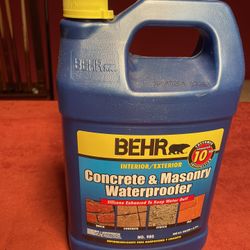 Concrete And Masonry Waterproofer