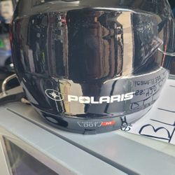 Polaris Offroad MX ATV MOTO Full Face Youth Medium Helmet Black NOS