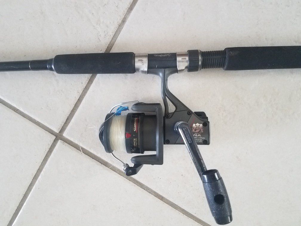 Fishing rod and reel