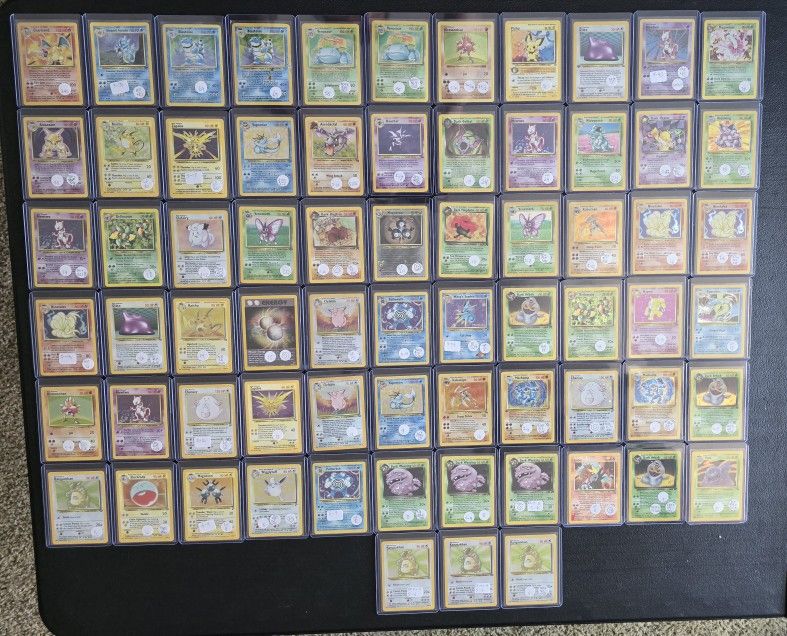 Vintage English Pokemon Collection Holo Only WOTC