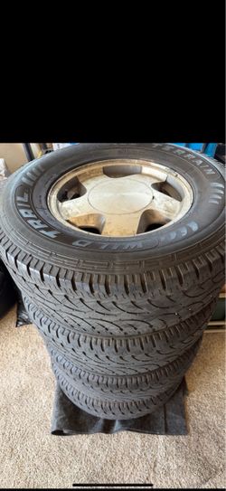 96-98 Chevy Tahoe rims and tires