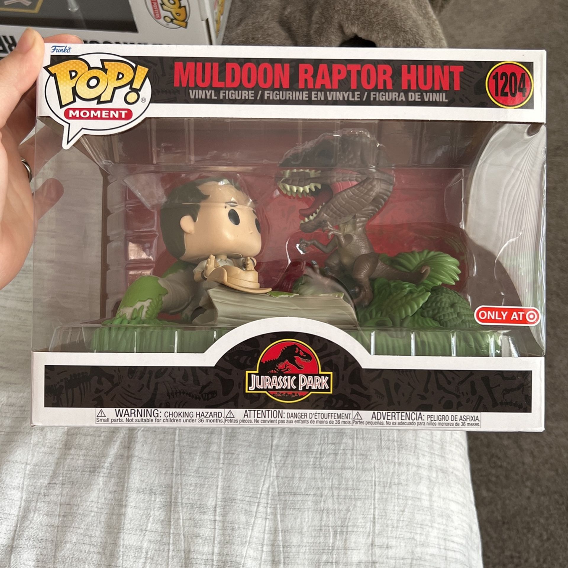 Muldoon Raptor Hunt Jurassic World Funko Pop