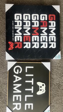 Little Gamer Wall Decor