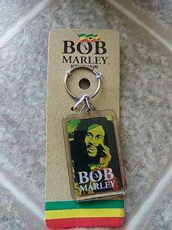 Bob Marley keychain