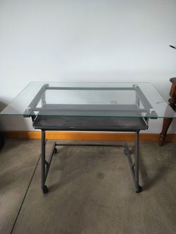 Glass Desk
