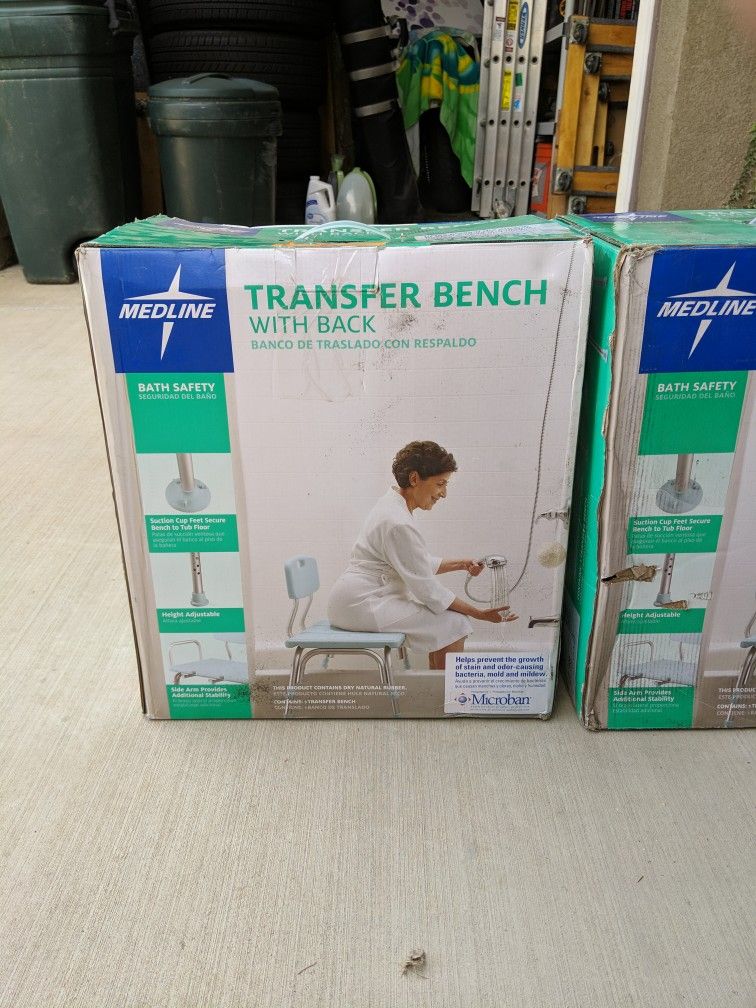 Transfer Bench With Back