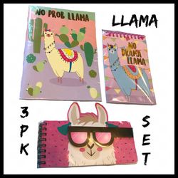 NWT Mix/Match 3pc Ilama Set