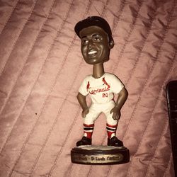 Lou Brock Bobble head 