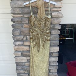 Formal Gold Dress