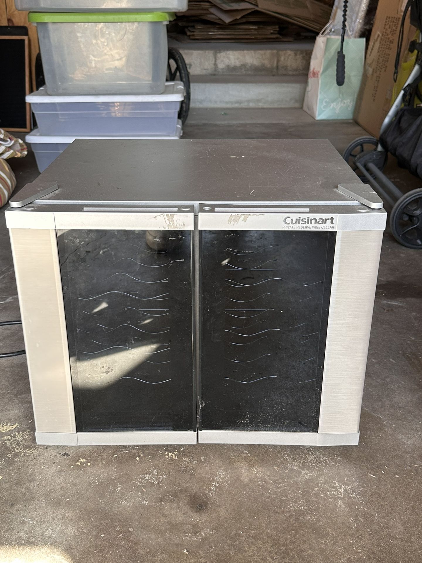 Cuisinart Dual-Zone Wine Fridge - 12 Bottle - FREE