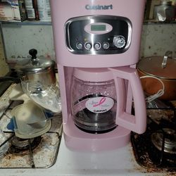Pink Cuisinart Coffee Maker DCC-1100 Pk 