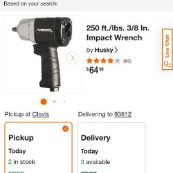 Husky Impact Wrench 