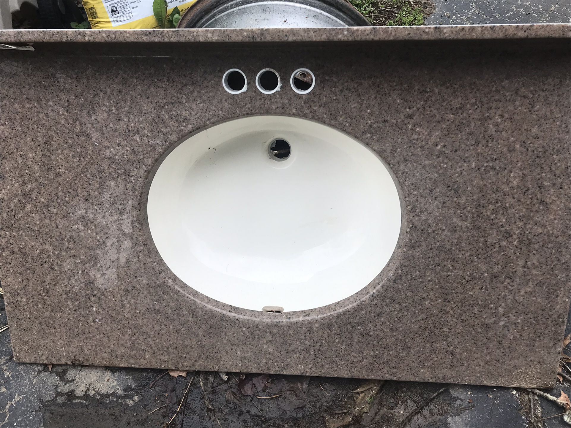 3 Ft Bathroom Vanity Top With Sink