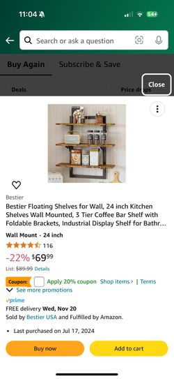 Floating Shelves for Wall