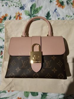 Pink Brown Handbag Crossbody