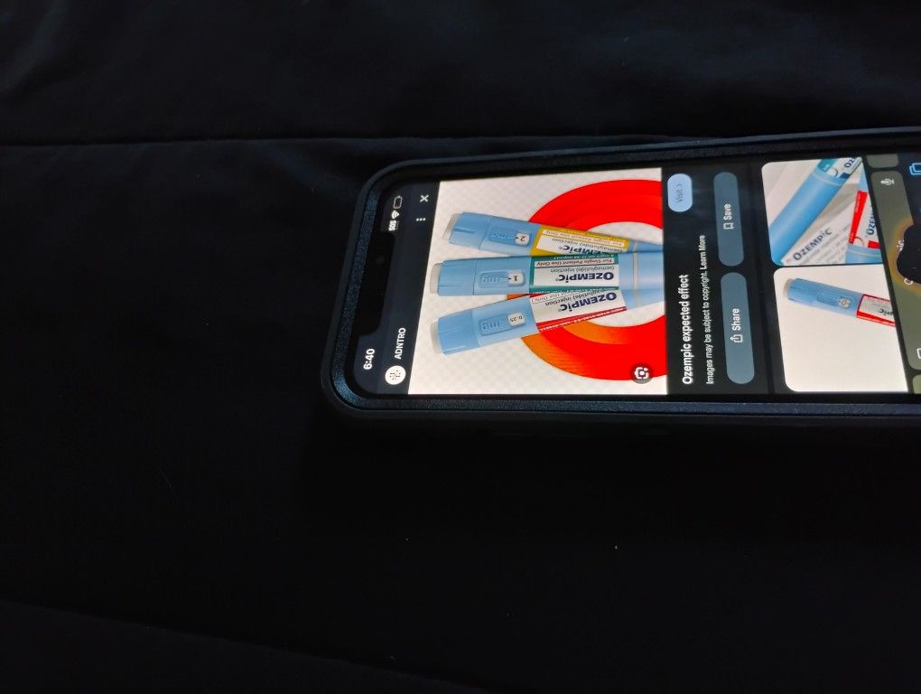 Phone Ozemp Cover Screen