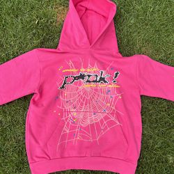 Pink Punk Hoodie - Size Medium 