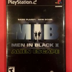 PS2 Men In Black II Alien Escape