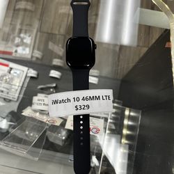 Apple Watch 10 46mm LTE New (open box)still under Apple warranty