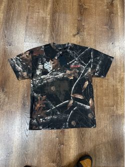 Darc sport Black and brown camo skeleton tee size small