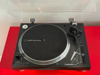Audio technica lp120 black bluetooth with ortofon needle included