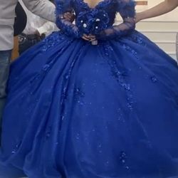 ROYAL BLUER XV DRESS