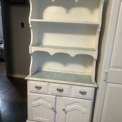 Vintage White Cabinet 