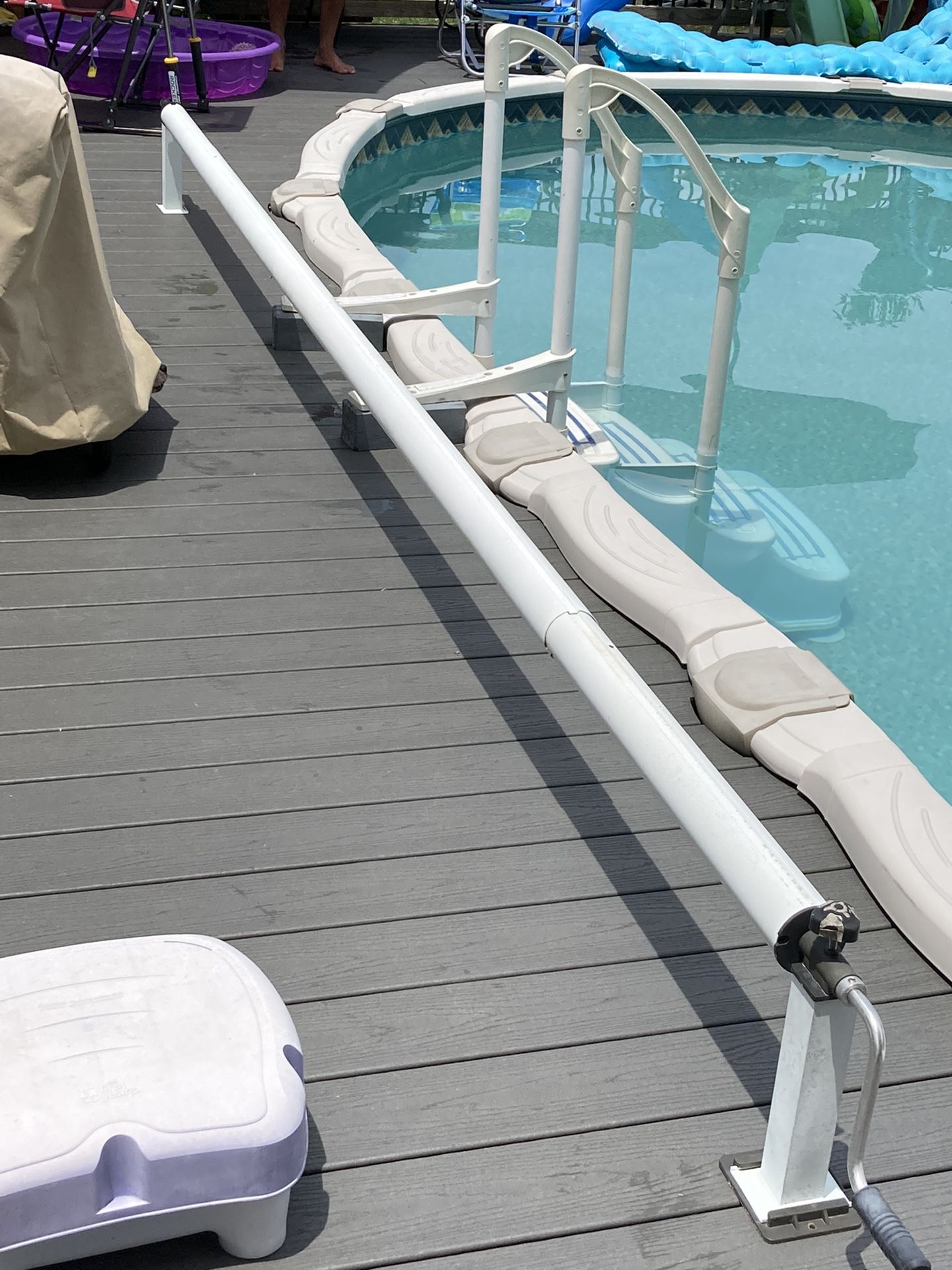 Solar  Cover Roller Upper