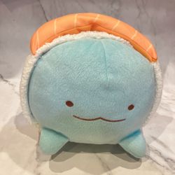 Summiko Gurashi Blue Sushi Inch Plush Stuffed Animal San-x  Cute Japan