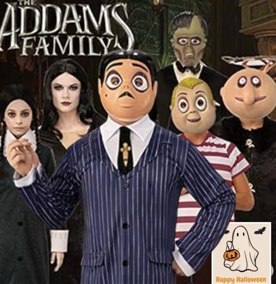 GOMEZ, The ADAMS Family NEW, Kid's Costume Sz L or 8/10 for Sale in