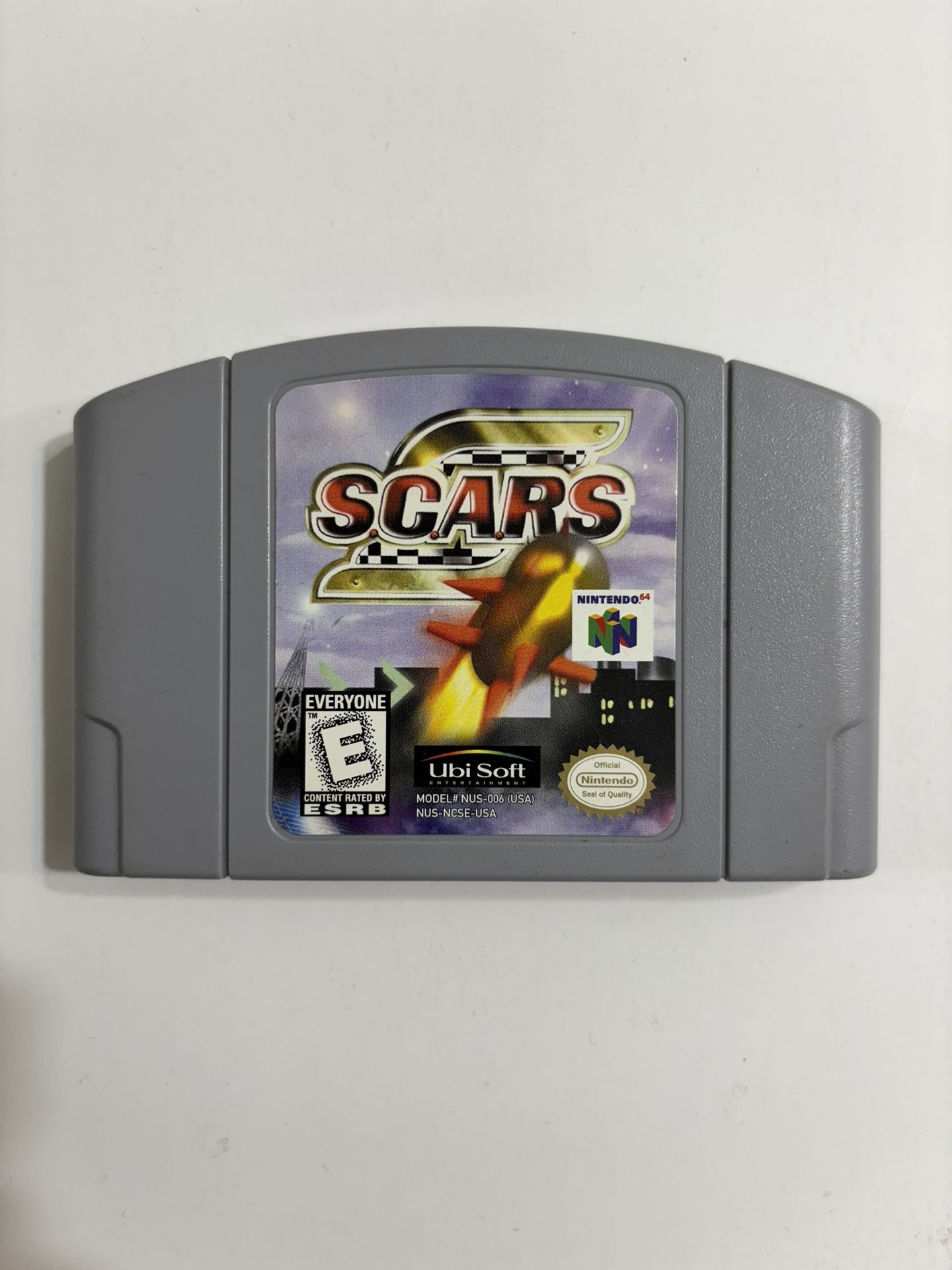 SCARS Nintendo 64 1998, Authentic, Tested, Works!