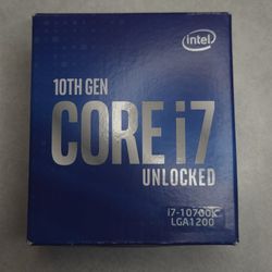 Core i7 10th Gen Intel Processor